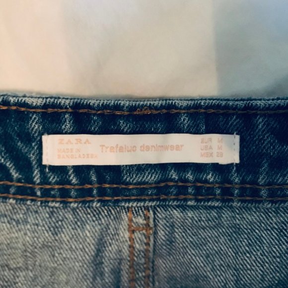 ZARA Trafaluc Denim Skirt - Picture 4 of 4